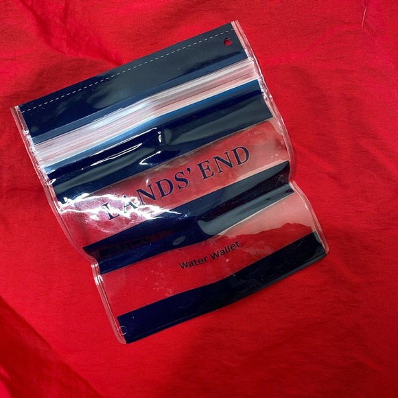 Lands End Large Belted Cargo Hiking Swim Shorts - Picture 6 of 10